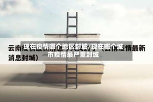 现在疫情哪个地区封城/现在哪个城市疫情最严重封城