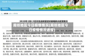 廊坊地区今日疫情情况(廊坊地区今日疫情情况通报)