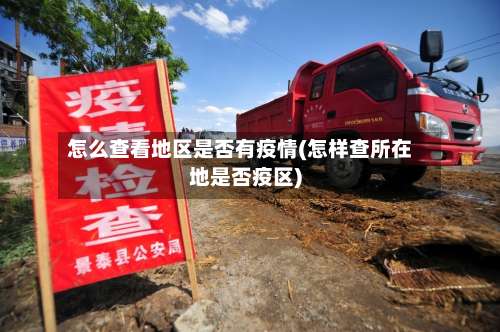 怎么查看地区是否有疫情(怎样查所在地是否疫区)-第3张图片