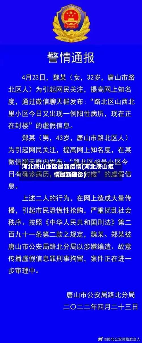 河北唐山地区最新疫情(河北唐山疫情最新确诊)-第2张图片